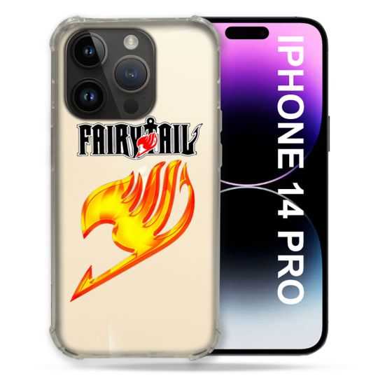 Coque Transparente Pour Iphone 14 Pro (6.1) Fairy Tail
