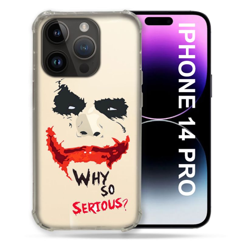 Coque Transparente Pour Iphone 14 Pro (6.1) Joker