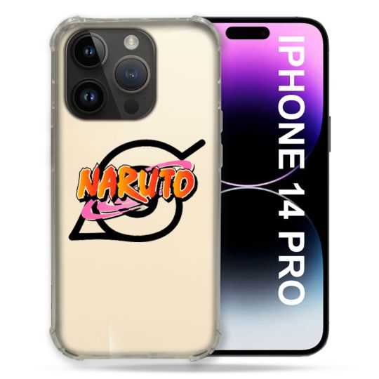Coque Transparente Pour Iphone 14 Pro (6.1) Naruto Logo