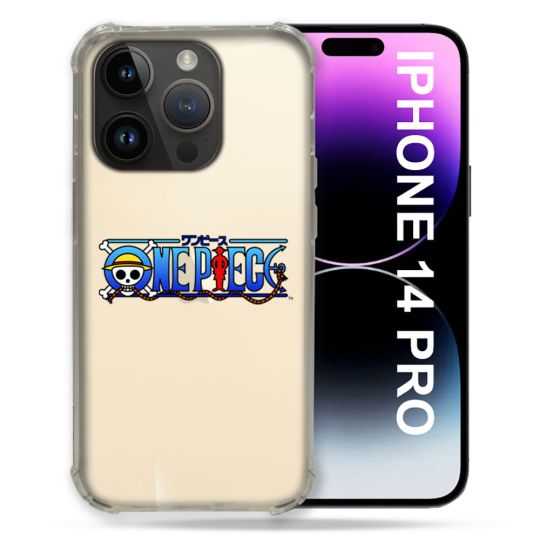 Coque Transparente Pour Iphone 14 Pro (6.1) One Piece Logo