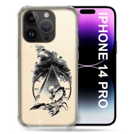 Coque Transparente Pour Iphone 14 Pro (6.1) Scorpion