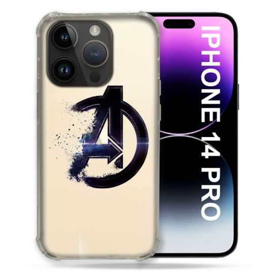 Coque Transparente Pour Iphone 14 Pro (6.1) Avenger