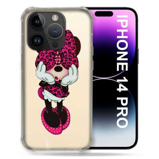 Coque Transparente Pour Iphone 14 Pro (6.1) Minnie