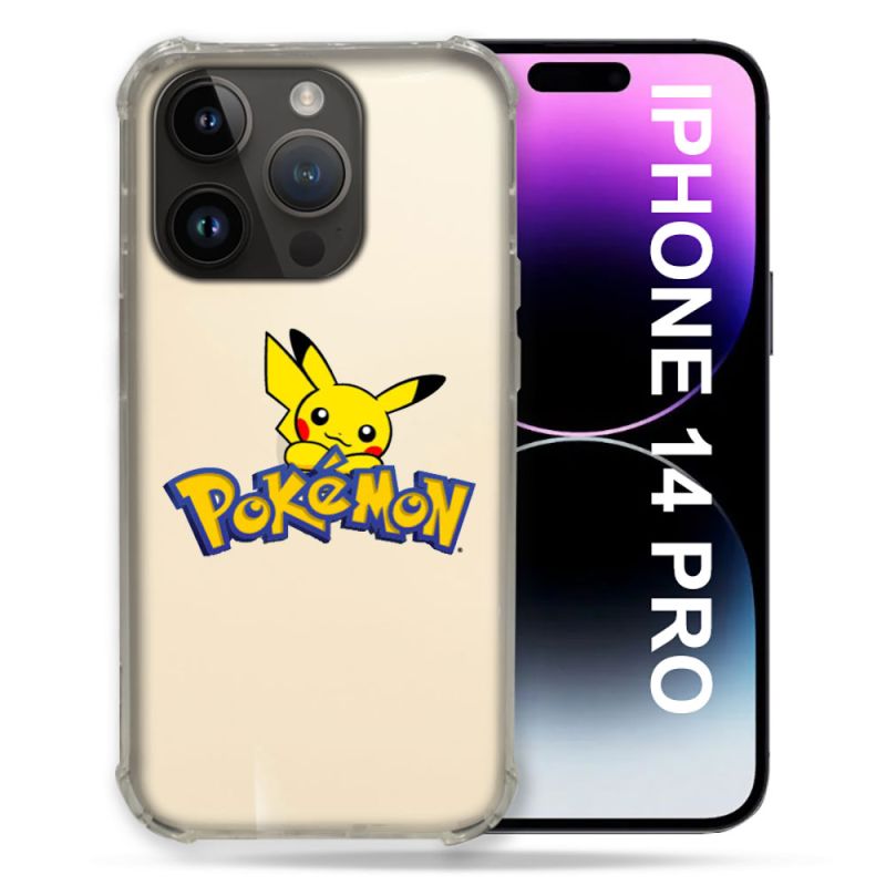 Coque Transparente Pour Iphone 14 Pro (6.1) Pokemon