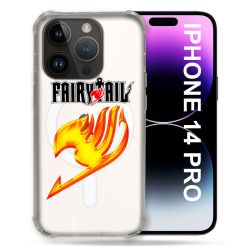 Coque Transparente Compatible MagSafe Pour Iphone 14 Pro (6.1) Fairy Tail