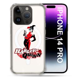 Coque Transparente Compatible MagSafe Pour Iphone 14 Pro (6.1) Harley Quinn