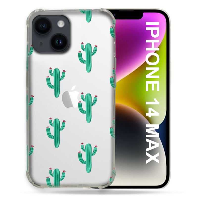 Coque Transparente Pour Iphone 14 Plus (6.7) Cactus