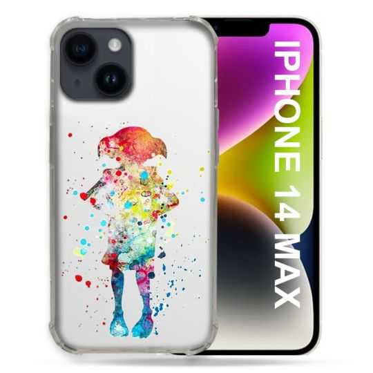 Coque Transparente Pour Iphone 14 Plus (6.7) Dobby Colore