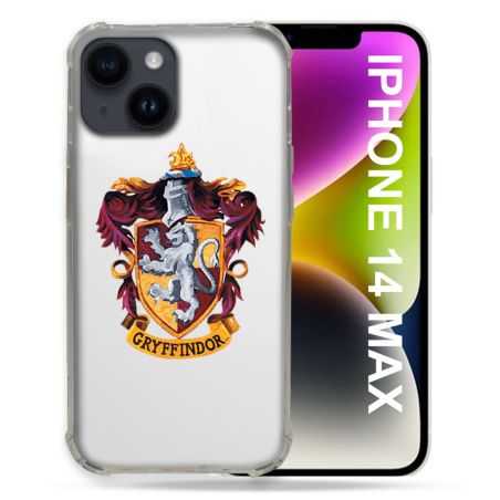 Coque Transparente Pour Iphone 14 Plus (6.7) Harry Potter Griffindor