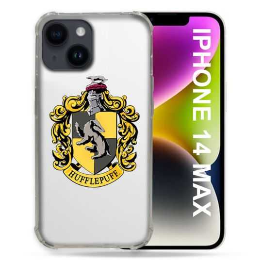 Coque Transparente Pour Iphone 14 Plus (6.7) Harry Potter Hufflepuff
