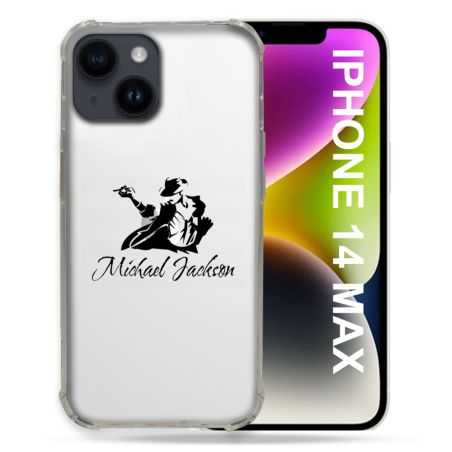 Coque Transparente Pour Iphone 14 Plus (6.7) Michael Jackson