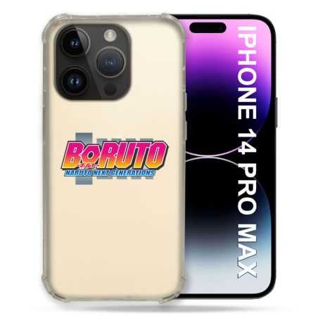 Coque Transparente Pour Iphone 14 Pro Plus (6.7) Boruto Logo
