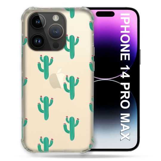 Coque Transparente Pour Iphone 14 Pro Plus (6.7) Cactus