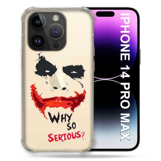 Coque Transparente Pour Iphone 14 Pro Plus (6.7) Joker