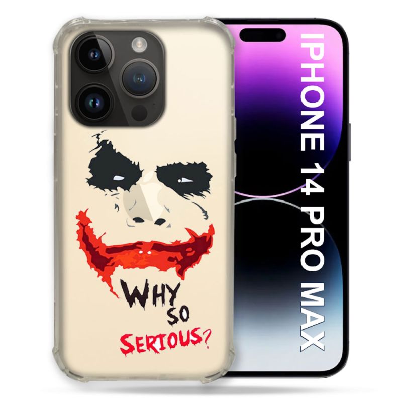 Coque Transparente Pour Iphone 14 Pro Plus (6.7) Joker