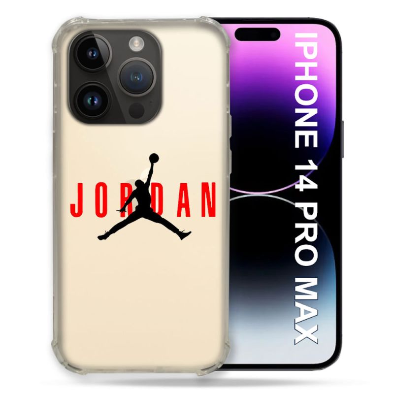 Coque Transparente Pour Iphone 14 Pro Plus (6.7) Jordan