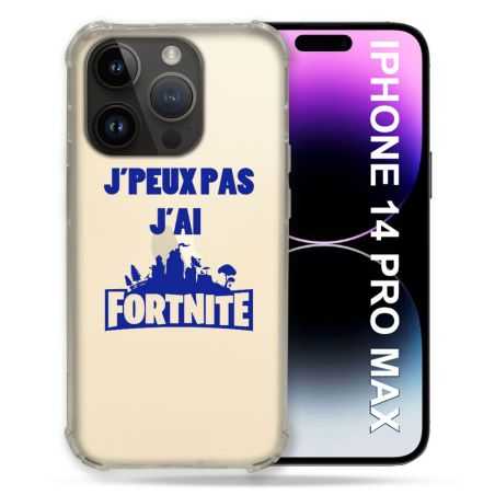 Coque Transparente Pour Iphone 14 Pro Plus (6.7) Jpeux pas jai Fortnite