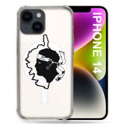 Coque Transparente Compatible MagSafe Pour Iphone 14 Pro Plus (6.7) Corse