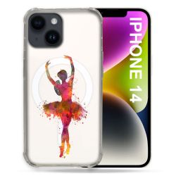 Coque Transparente Compatible MagSafe Pour Iphone 14 Pro Plus (6.7) Danseuse etoile