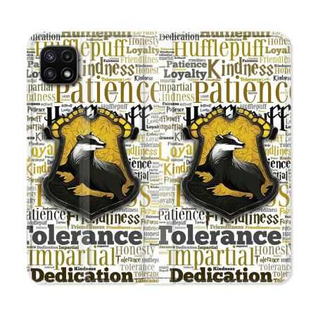 Housse cuir portefeuille Pour Samsung Galaxy A22 5G Harry Potter Poursouffle