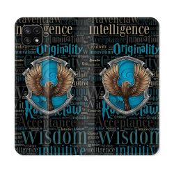 Housse cuir portefeuille Pour Samsung Galaxy A22 5G Harry Potter Serdaigle