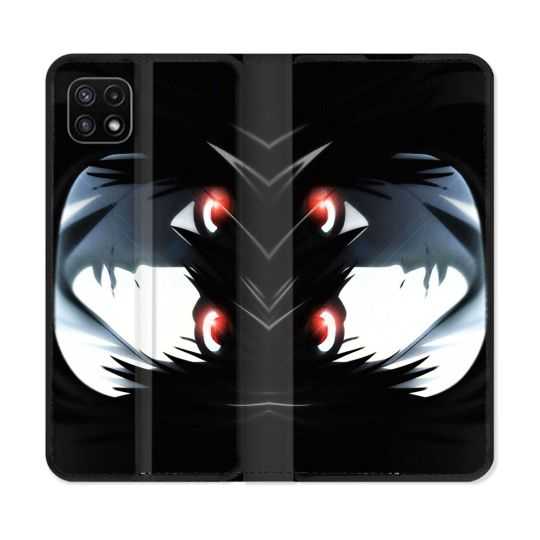 Housse cuir portefeuille Pour Samsung Galaxy A22 5G Manga Death Note L