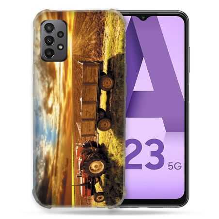 Coque Pour Samsung Galaxy A23 5G Agriculture Tracteur Color