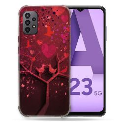 Coque Pour Samsung Galaxy A23 5G Amour Arbre