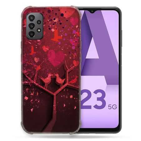 Coque Pour Samsung Galaxy A23 5G Amour Arbre