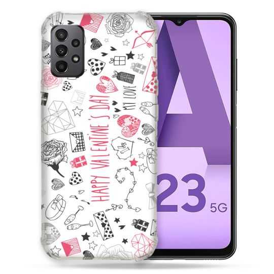 Coque Pour Samsung Galaxy A23 5G Amour Valentines