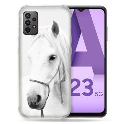 Coque Pour Samsung Galaxy A23 5G Animal Cheval Cristal