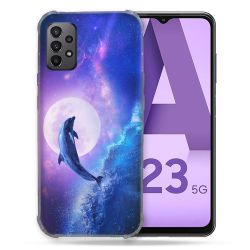 Coque Pour Samsung Galaxy A23 5G Animal Dauphin Vague