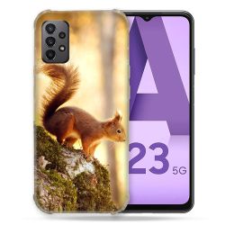 Coque Pour Samsung Galaxy A23 5G Animal Ecureuil Bois