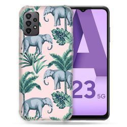 Coque Pour Samsung Galaxy A23 5G Animal Elephant Pattern