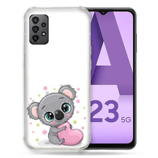 Coque Pour Samsung Galaxy A23 5G Animal Koala Cœur