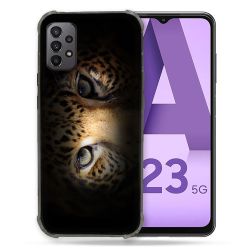Coque Pour Samsung Galaxy A23 5G Animal Leopard Yeux