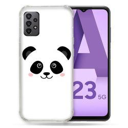 Coque Pour Samsung Galaxy A23 5G Animal Panda Blanc