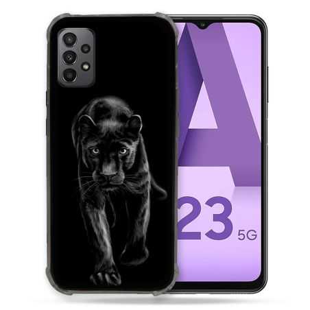 Coque Pour Samsung Galaxy A23 5G Animal Panthère Noire