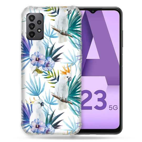 Coque Pour Samsung Galaxy A23 5G Animal Perroquet Peinture