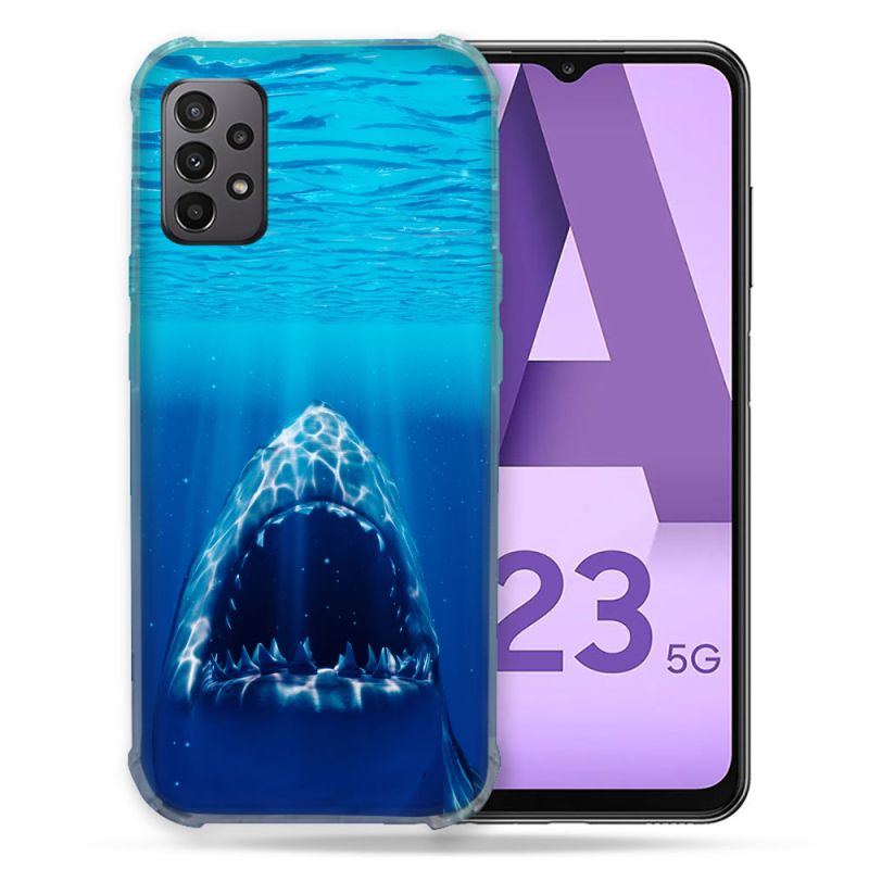 Coque Pour Samsung Galaxy A23 5G Animal Requin Dent