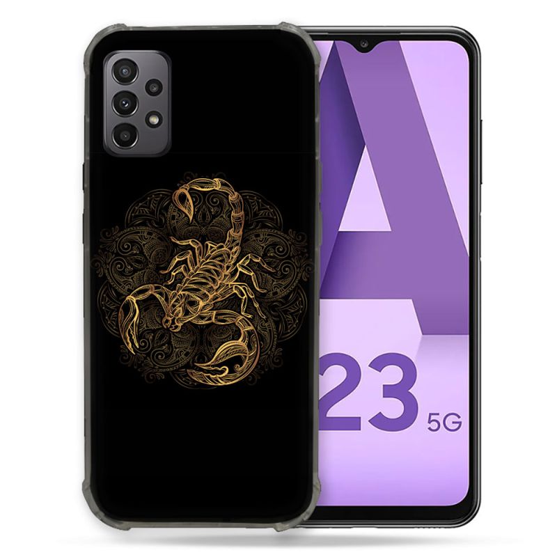Coque Pour Samsung Galaxy A23 5G Animal Scorpion Fresque