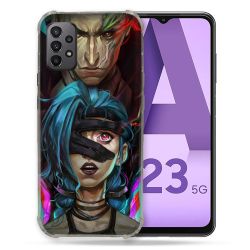 Coque Pour Samsung Galaxy A23 5G Arcane Jynx Bleu