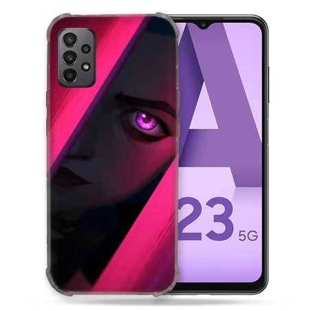 Coque Pour Samsung Galaxy A23 5G Arcane Jynx Rose