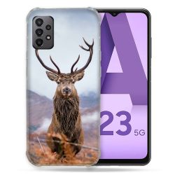 Coque Pour Samsung Galaxy A23 5G Chasse Chevreuil Montagne