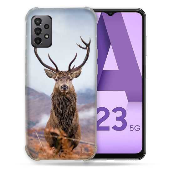 Coque Pour Samsung Galaxy A23 5G Chasse Chevreuil Montagne