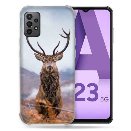 Coque Pour Samsung Galaxy A23 5G Chasse Chevreuil Montagne