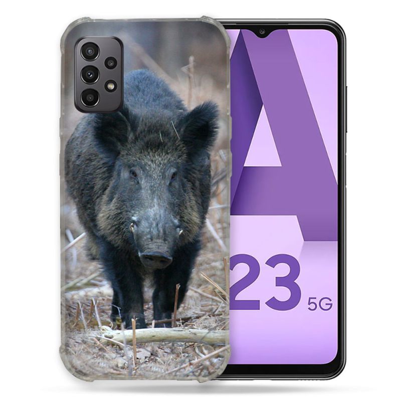 Coque Pour Samsung Galaxy A23 5G Chasse Sanglier Pin
