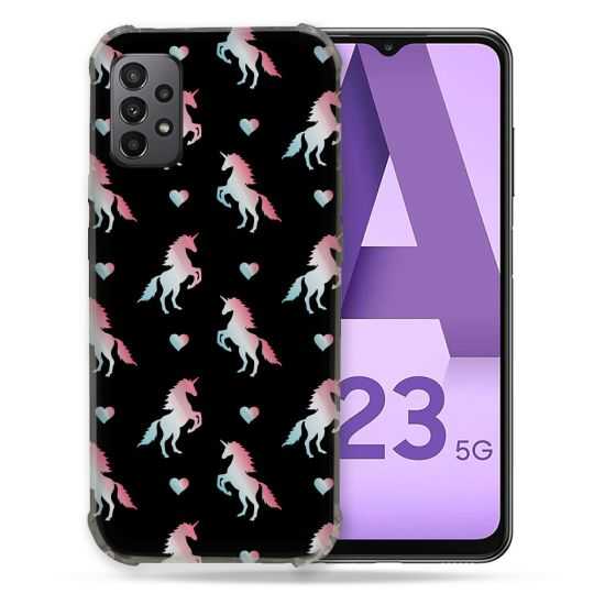 Coque Pour Samsung Galaxy A23 5G Fantastique Licorne Pattern