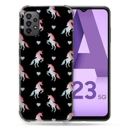 Coque Pour Samsung Galaxy A23 5G Fantastique Licorne Pattern