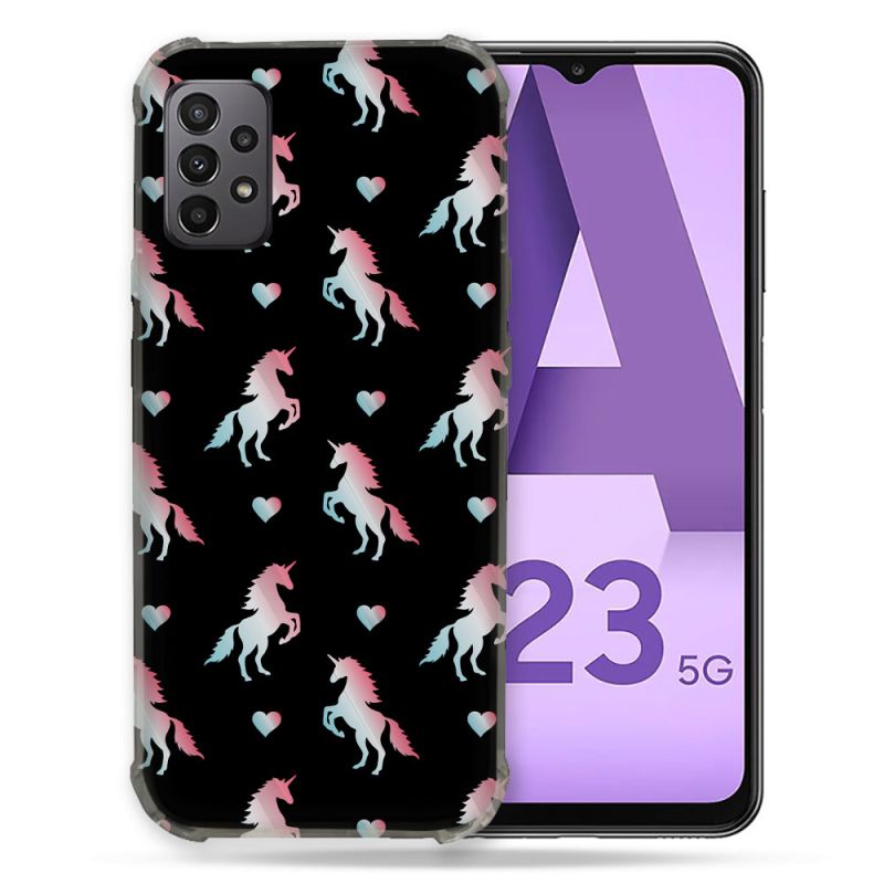 Coque Pour Samsung Galaxy A23 5G Fantastique Licorne Pattern